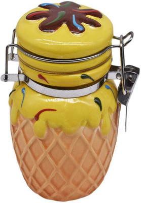 Kookee Ceramic Utility Container  - 100 ml(Yellow)