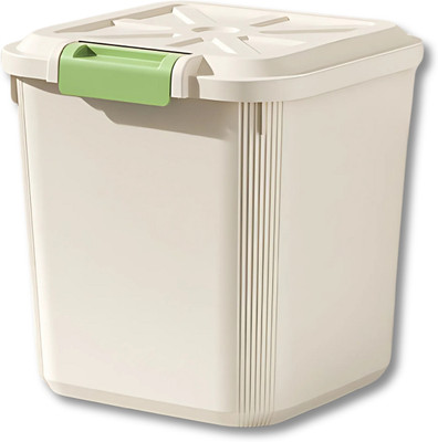 KREPS Plastic Utility Container  - 12 kg(Beige)