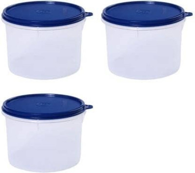 Signoraware Plastic Utility Container  - 1100 ml(Pack of 3, Blue)