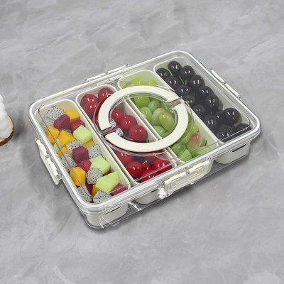 MYOZ Plastic Fridge Container  - 3000 ml(White)