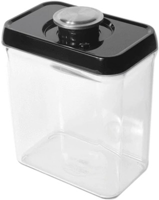 Meyer Plastic Cookie Jar  - 2000 ml(Black, Clear)