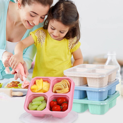 RBGIIT Plastic Utility Container  - 400 g(Pack of 4, Multicolor)