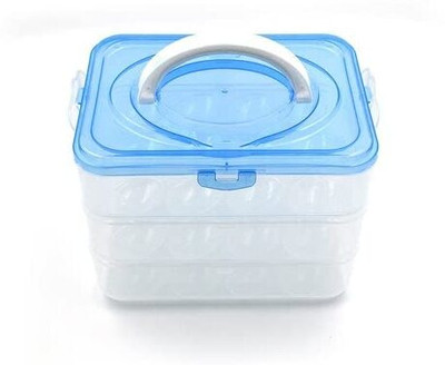 TINSUHG Plastic Egg Container  - 72 ml(Blue)