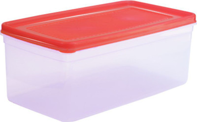 Morvi Plastic Grocery Container  - 4200 ml(Red)