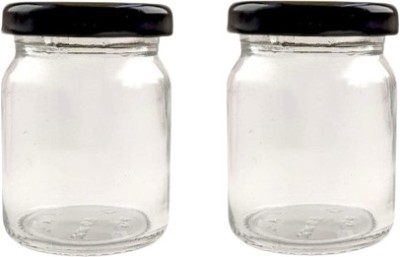 kgg Glass Honey Jar  - 60 ml(Pack of 2, Clear)