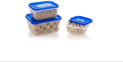 viDixn Plastic Grocery Container  - 800 ml, 1600 ml, 2400 ml(Multicolor)