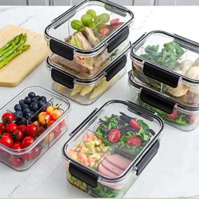 Antic Plastic Grocery Container  - 500 ml(Clear)