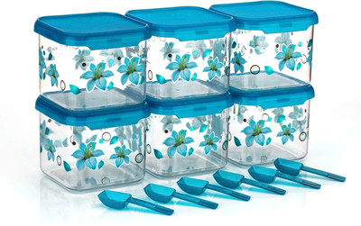 Ecodex Plastic Grocery Container  - 600 ml(Pack of 6, Clear)