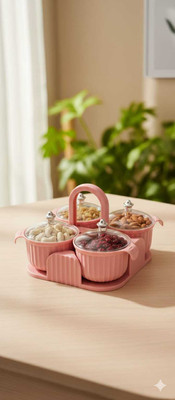 Giftora Plastic Utility Container  - 50 ml(Pink)