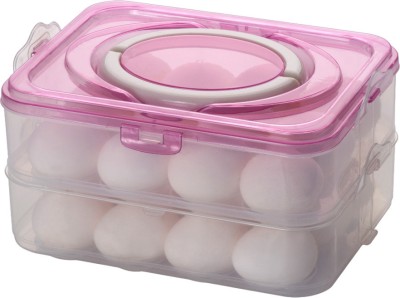 MOOZICO Plastic Egg Container  - 2 dozen(Pink)