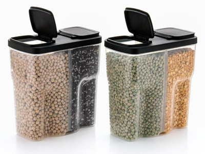 Om Enterprise Plastic Grocery Container  - 2500 ml(Clear)