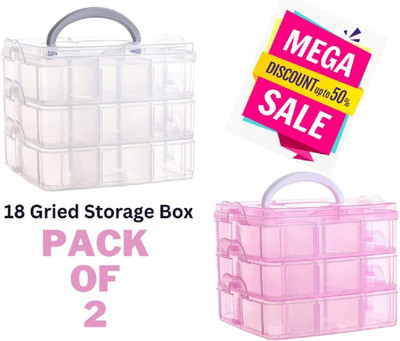 Vittamix Plastic Utility Container  - 1050 g(Pink, White)