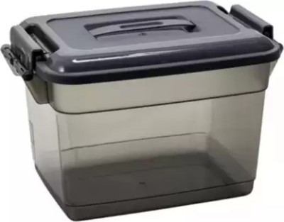 AA ENTERPRISES Plastic Cookie Jar  - 100 ml(Black)