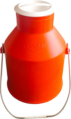 Paras Miracle Plastic Milk Container  - 12.5 L(Orange)
