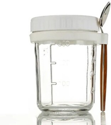 PAUL SONS Glass Utility Container  - 350 ml(White)
