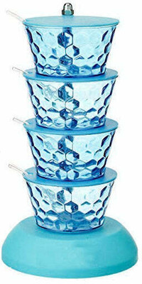 Dabster Plastic Pickle Jar  - 1000 ml(Multicolor)