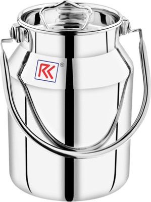RK Stainless Steel Milk Container  - 3500 ml(Silver)