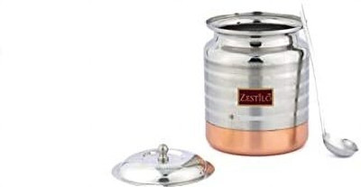 Zestilo Steel Grocery Container  - 600 ml(Silver)