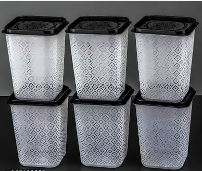 Imitation Mart Plastic Utility Container  - 100 ml(Pack of 6, Multicolor)