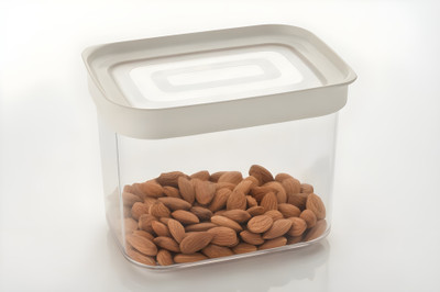 ACTIONWARE Plastic Utility Container  - 1100 ml(White)