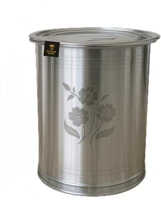 ESTEEM KING Stainless Steel Grocery Container  - 32 L(Silver)