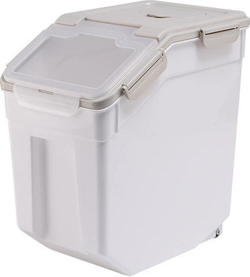 ZEUS GLOBALIZED Polypropylene Utility Container  - 25 kg(White)
