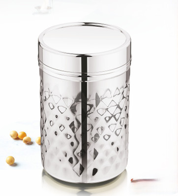 MUKTI STEEL Steel Utility Container  - 2000 ml(Silver)