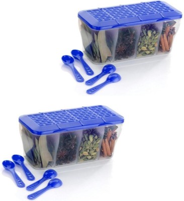 OTRO Plastic Grocery Container  - 1500 ml(Pack of 2, Blue)