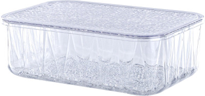 KUBER INDUSTRIES Polypropylene Utility Container  - 1200 ml(Transparent)