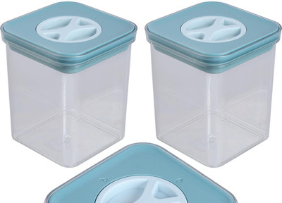 Jaxhom Plastic Utility Container  - 1400 ml(Pack of 2, Green)