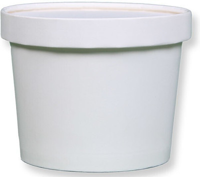 KONFIZ Paper Utility Container  - 500 ml(Pack of 20, White)