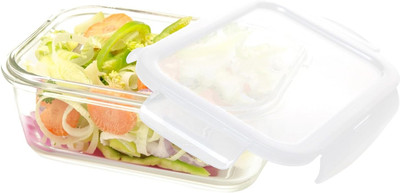 Cutting EDGE Glass Utility Container  - 640 ml(Clear)