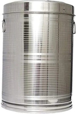 Rajlaxmi Silver, Steel Utility Container  - 12 L(Silver)