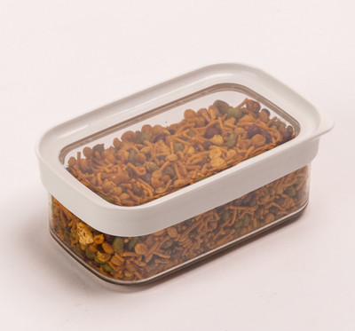 Stacpro Polypropylene, Plastic Grocery Container  - 500 ml(White)