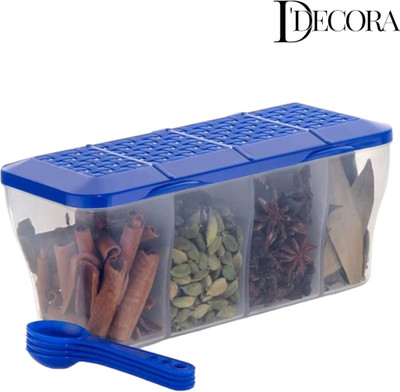 DDecora Plastic Grocery Container  - 1500 ml(Blue)