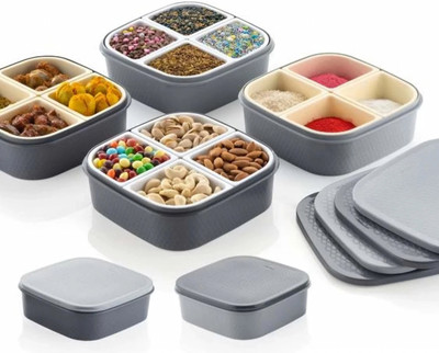 FINWIN Plastic Utility Container  - 700 ml(Grey)