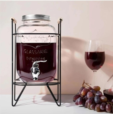Armin Glass Utility Container  - 5 L(Clear)