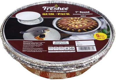 Freshee Aluminium Utility Container  - 680 ml(Silver)