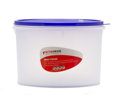ACTIONWARE Plastic Grocery Container  - 3.5 L(Multicolor)
