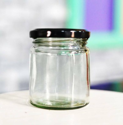 hc the crafts Glass Pickle Jar  - 200 ml(White)