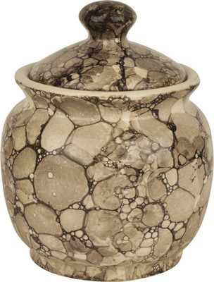 StyleMyWay Ceramic Pickle Jar  - 1000 ml(Grey)