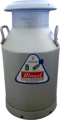 Bimal Aluminium Aluminium Milk Container  - 40 L(Silver)