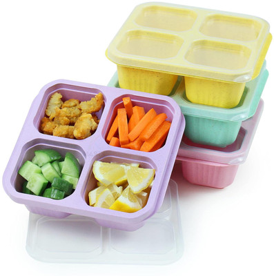 NARV Plastic Tea Coffee & Sugar Container  - 1200 ml(Pack of 4, Multicolor)