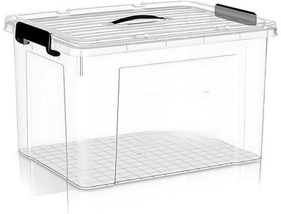 GRACIOUS MART Plastic Utility Container  - 7 kg(Transparent)