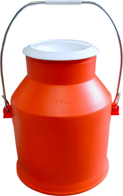 Paras Miracle Plastic Milk Container  - 7.5 L(Orange)