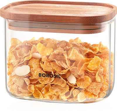 BOROSIL Glass Utility Container  - 600 ml(Clear)