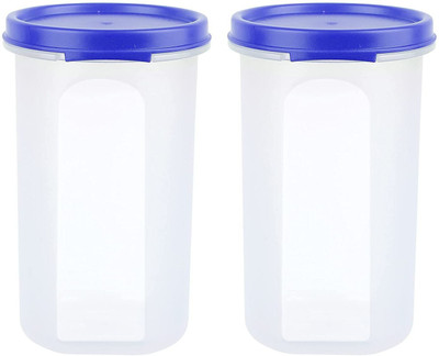 Cutting EDGE Plastic Grocery Container  - 585 ml(Pack of 2, Blue)