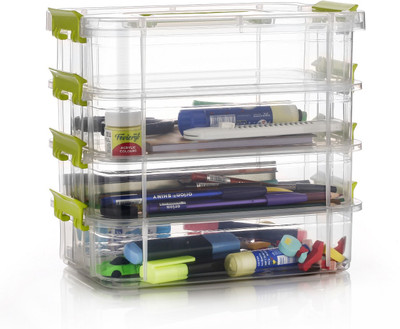 ROYALRYTE ENTERPRISE Plastic Grocery Container  - 2000 ml(Green)