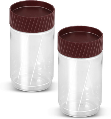 Jaypee Plus Plastic Utility Container  - 1000 ml, 1000 ml(Pack of 2, Maroon)