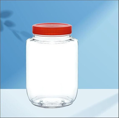 HomiQ Glass Grocery Container  - 3000 ml(Clear)